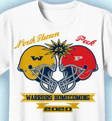 Homecoming Shirts - Football Clash - cool-313f5