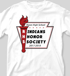Honor Society Shirt Designs Honor Emblem cool-473h2