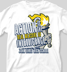 Honor Society Shirt Designs - Action Torch cool-173a1