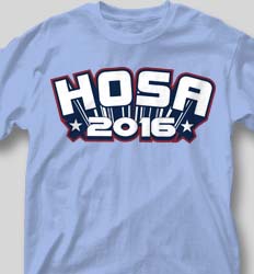 HOSA Club  Shirts - Star Tech desn-290t2
