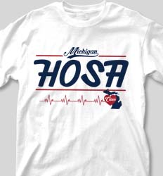 HOSA State Shirts - State Pulse cool-179s1