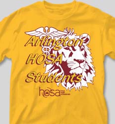 HOSA Club Shirts - Mascot Medical cool-182m1