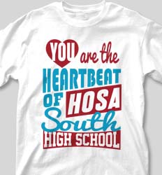 HOSA Club Shirts - Life Slogans desn-634n2