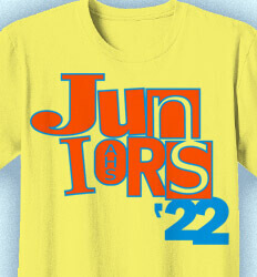 Junior Class Shirts - Destroyed - desn-34k1
