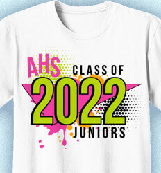 Junior Class Shirts - Totally 80s - idea-314t1
