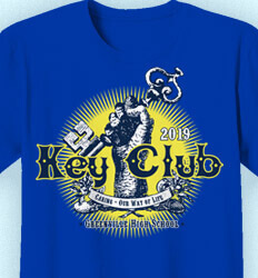 Key Club T-Shirt Designs - Key Power - clas-898k5