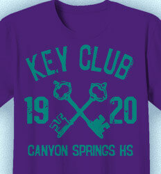 Key Club T-shirt Designs - Experience It - clas-970f2