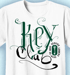 Key Club T-shirt Designs - Key Estilo - desn-173k2