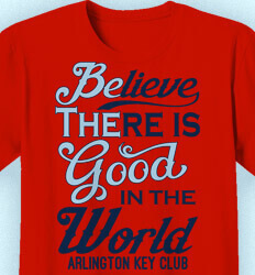 Key Club T-Shirt Designs - Be The Good - cool-391b5