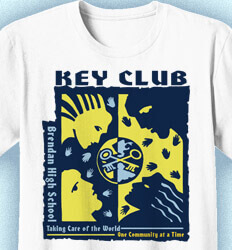 Key Club T-Shirt Designs - Strength - lead-2sk
