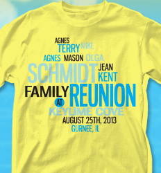 KeyLime Cove Family Reunion T-Shirts - Custom Tees - Free Shipping!