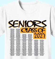 Senior Class of 2027 Shirt Designs | In the Mix with 2027 - Lister Design