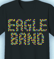 Marching Band Shirt Designs - Band Lights - idea-639b1