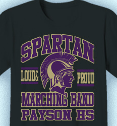 Marching Band Shirt Designs - Few and Proud - desn-491g3