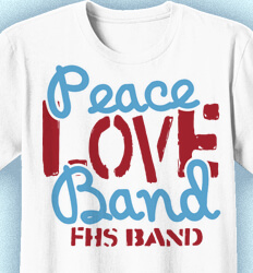 Marching Band Show Shirts - Message - clas-770m5