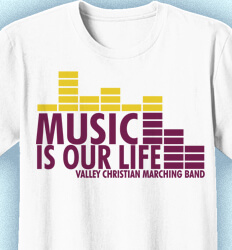 Marching Band T Shirt Design - Dance Beat - desn-3136d2