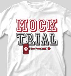 Mock Trial Shirts - Trial Team cool-208t1