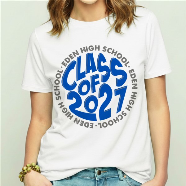 Senior Class of 2027 Shirt Designs | In the Mix with 2027 - New Class Emblem Design