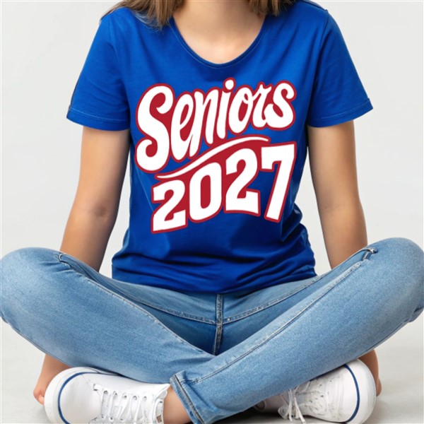 Senior Class of 2027 Shirt Designs | In the Mix with 2027 - Scriptly Year Design