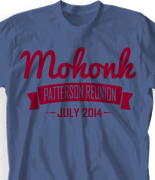 Mohonk Mountain Reunion T Shirt - Powderpuff Challenge desn-558p4