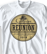 Mohonk Mountain Reunion T Shirt - Circularis desn-125d2