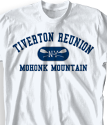 Mohonk Mountain Reunion T Shirt - Athletic clas-480i5