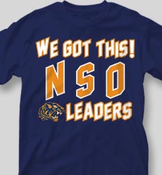 New Student Orientation T Shirts -Tiger Collegiate desn-646t3