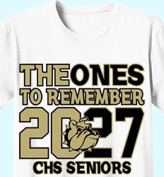 Senior Class of 2027 Shirt Designs | In the Mix with 2027 - Ones to Remember Design