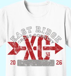 Customize Your Cross Country T-Shirts - PE Country Design