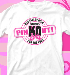 Pink Out Shirt Designs - KO Cancer - cool-710k1