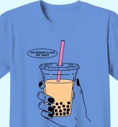 Senior Class of 2027 Shirt Designs | In the Mix with 2027 - Ready for the Next Bubble Design