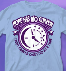 Relay for Life Shirt Designs - No Curfew cool-570n1