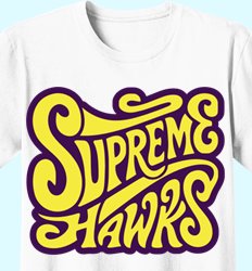 School Spirit Shirts | 104 NEW Design Ideas by IZA Design - Retro Swirl Logo Design