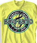 School Band Shirts - Team Logo clas-979t6