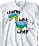 School Band Shirts - Sound Wave desn-128s2