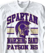School Band Shirts - Few and Proud desn-491g3