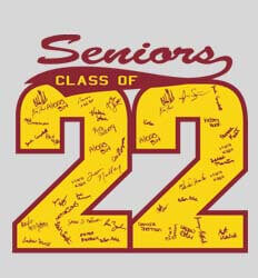 Senior Class Signature Template - Block Year - clas-449x3