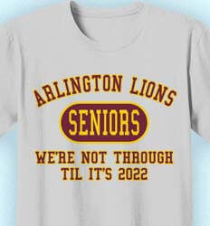 Senior Class T Shirt Design - Athletic - clas-480t5
