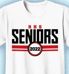 Senior Class T Shirt Design - USA Vintage - clas-965w9