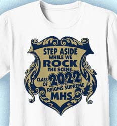 senior step up day shirts
