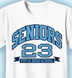 Senior Class T Shirt Design - Athletic Department - desn-342e7
