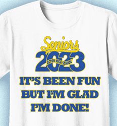 Senior Class T Shirt Design - Best Class Ever - desn-733j4