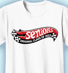 Senior Class T Shirt Design - Original Racers - idea-569o1