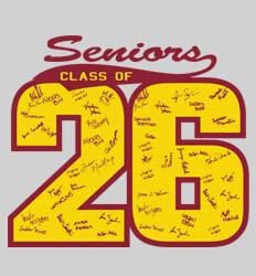Senior Class Signature Template - Block Year - clas-449y2