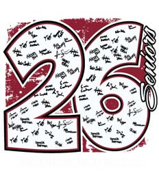 Senior Class Signature Template - Grunge Year - cool-957h9