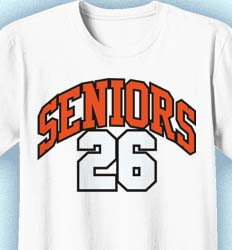 Senior Class T Shirt Design - Athletic Department - idea-682a2
