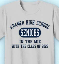 Senior Class T Shirt Design - Athletic - clas-480w3