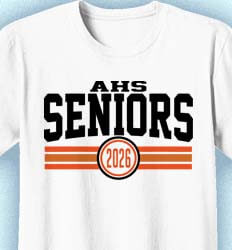 Senior Class T Shirt Design - USA Vintage 2 - idea-687u2