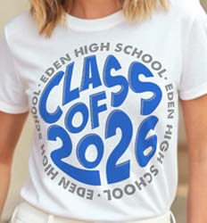 Senior Class T Shirt Design - New Class Emblem - idea-628n6