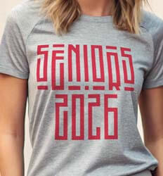 Senior Class T Shirt Design - Interlock - idea-664i2